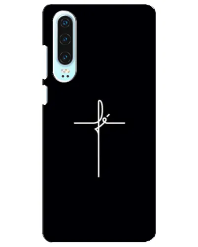 Чехол для Huawei P30 с картинкой «Тонкий крест» Чехол для Huawei P30 с картинкой «Тонкий крест»