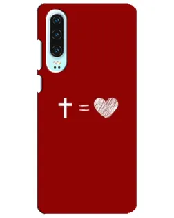 Чехол для Huawei P30 с картинкой «Уравнение любви» Чехол для Huawei P30 с картинкой «Уравнение любви»
