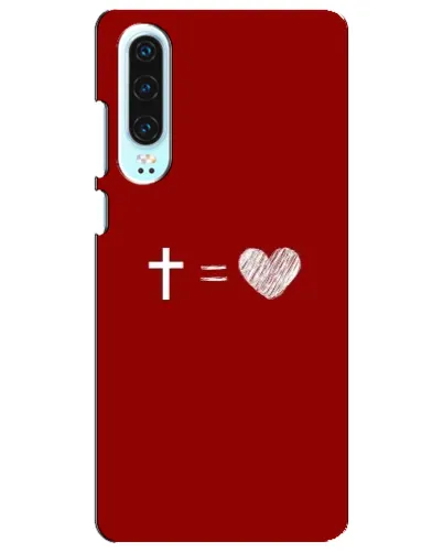 Чехол для Huawei P30 с картинкой «Уравнение любви» Чехол для Huawei P30 с картинкой «Уравнение любви»
