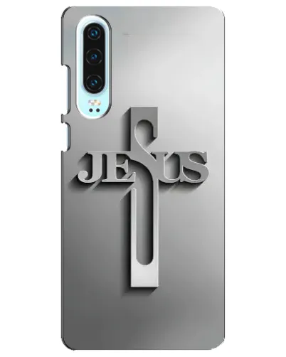 Чехол для Huawei P30 с картинкой «Металлический крест Jesus» Чехол для Huawei P30 с картинкой «Металлический крест Jesus»