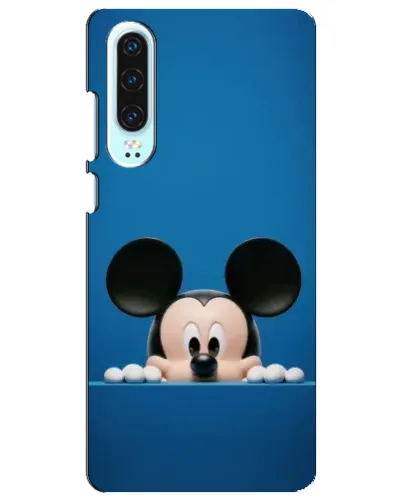 Чехол для Huawei P30 с картинкой «Микки выглядывает» Чехол для Huawei P30 с картинкой «Микки выглядывает»