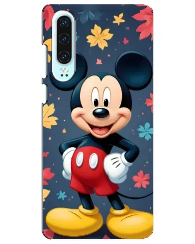 Чехол для Huawei P30 с картинкой «Осенний Mickey Mouse» Чехол для Huawei P30 с картинкой «Осенний Mickey Mouse»