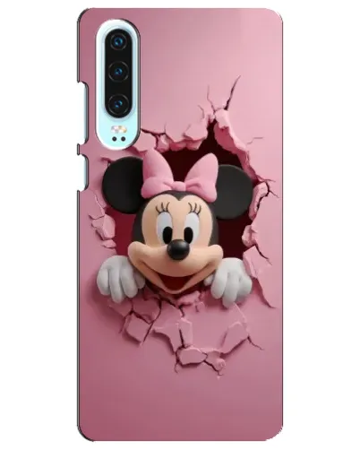 Чехол для Huawei P30 с картинкой «Минни сквозь стену» Чехол для Huawei P30 с картинкой «Минни сквозь стену»