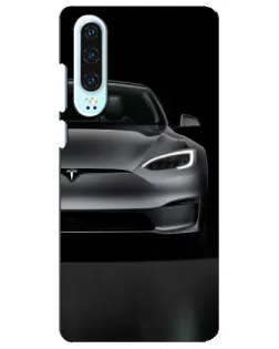 Чохол для Huawei P30 з картинкою «Tesla Model S Look» Чохол для Huawei P30 з картинкою «Tesla Model S Look»