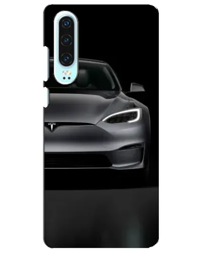 Чохол для Huawei P30 з картинкою «Tesla Model S Look»