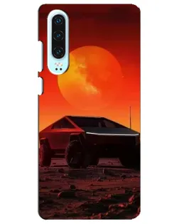 Чохол для Huawei P30 з картинкою «Cybertruck на Марсі» Чохол для Huawei P30 з картинкою «Cybertruck на Марсі»