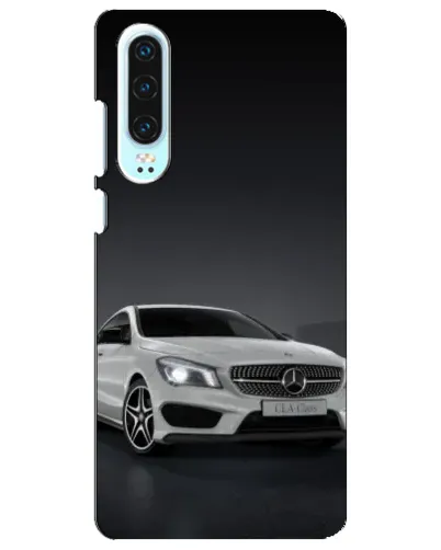Чохол для Huawei P30 з картинкою «Mercedes AMG GT Silver»