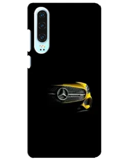 Чохол для Huawei P30 з картинкою «Mercedes — ретро стиль»