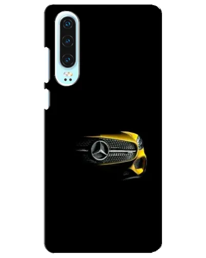 Чохол для Huawei P30 з картинкою «Mercedes — ретро стиль»