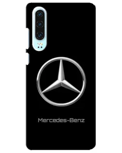 Чохол для Huawei P30 з картинкою «Mercedes Silver Logo»