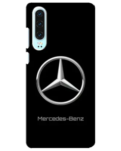 Чохол для Huawei P30 з картинкою «Mercedes Silver Logo»