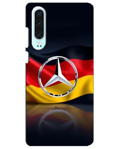 Чохол для Huawei P30 з картинкою «Mercedes — прапор Німеччини»