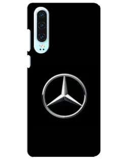 Чохол для Huawei P30 з картинкою «Mercedes класичний лого»