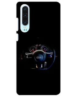 Чохол для Huawei P30 з картинкою «Салон Audi — кермо» Чохол для Huawei P30 з картинкою «Салон Audi — кермо»
