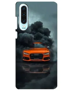Чохол для Huawei P30 з картинкою «Audi у хмарах диму» Чохол для Huawei P30 з картинкою «Audi у хмарах диму»
