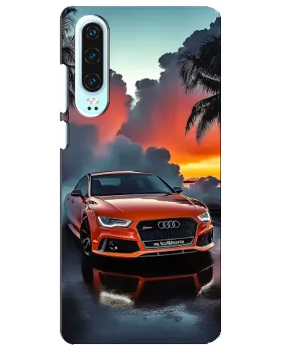 Чохол для Huawei P30 з картинкою «Audi — захід сонця» Чохол для Huawei P30 з картинкою «Audi — захід сонця»