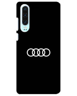 Чохол для Huawei P30 з картинкою «Audi White Logo» Чохол для Huawei P30 з картинкою «Audi White Logo»