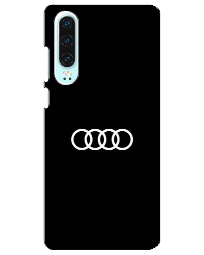 Чохол для Huawei P30 з картинкою «Audi White Logo» Чохол для Huawei P30 з картинкою «Audi White Logo»