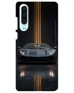Чохол для Huawei P30 з картинкою «Lamborghini золоті лінії» Чохол для Huawei P30 з картинкою «Lamborghini золоті лінії»
