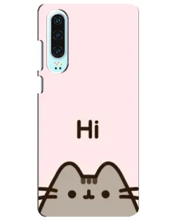 Чохол для Huawei P30 з картинкою «Пушин каже Hi» Чохол для Huawei P30 з картинкою «Пушин каже Hi»