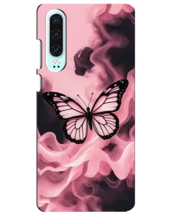 Чохол для Huawei P30 з картинкою «Метелик у диму» Чохол для Huawei P30 з картинкою «Метелик у диму»