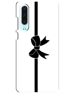 Чехол для Huawei P30 с картинкой «Вертикальный бант»