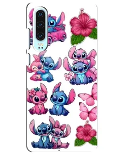 Чохол для Huawei P30 з картинкою «Стікери Stitch та Angel» Чохол для Huawei P30 з картинкою «Стікери Stitch та Angel»