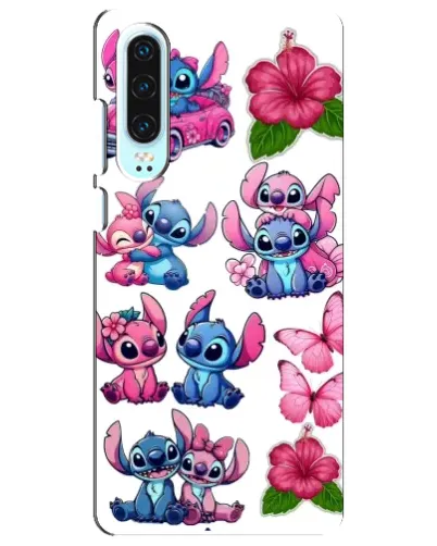 Чохол для Huawei P30 з картинкою «Стікери Stitch та Angel» Чохол для Huawei P30 з картинкою «Стікери Stitch та Angel»