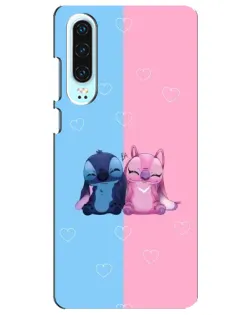 Чохол для Huawei P30 з картинкою «Stitch та Angel Love» Чохол для Huawei P30 з картинкою «Stitch та Angel Love»