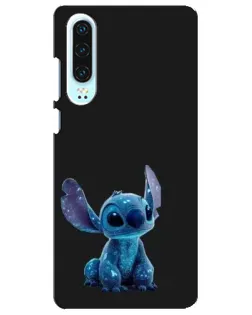 Чохол для Huawei P30 з картинкою «Стіч на чорному» Чохол для Huawei P30 з картинкою «Стіч на чорному»