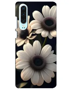 Чохол для Huawei P30 з картинкою «Білі маргаритки макро» Чохол для Huawei P30 з картинкою «Білі маргаритки макро»