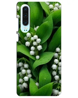 Чохол для Huawei P30 з картинкою «Конвалії в зелені» Чохол для Huawei P30 з картинкою «Конвалії в зелені»