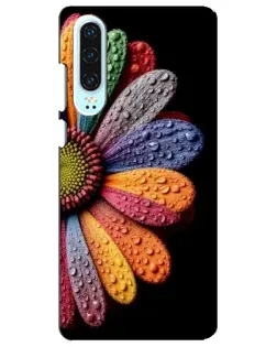 Чохол для Huawei P30 з картинкою «Райдужна квітка» Чохол для Huawei P30 з картинкою «Райдужна квітка»