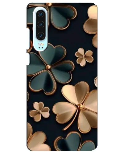 Чехол для Huawei P30 с картинкой «Клевер в золоте» Чехол для Huawei P30 с картинкой «Клевер в золоте»
