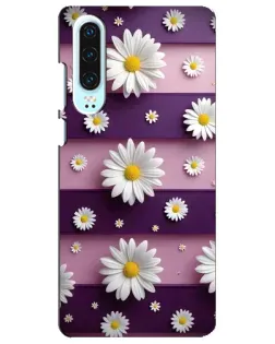 Чохол для Huawei P30 з картинкою «Ромашки на фіолетовому» Чохол для Huawei P30 з картинкою «Ромашки на фіолетовому»