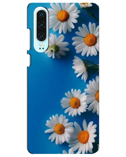 Чехол для Huawei P30 с картинкой «Белоснежные маргаритки» Чехол для Huawei P30 с картинкой «Белоснежные маргаритки»