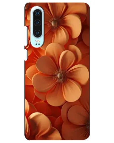 Чехол для Huawei P30 с картинкой «Оранжевый макро цветок» Чехол для Huawei P30 с картинкой «Оранжевый макро цветок»