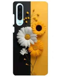 Чохол для Huawei P30 з картинкою «Соняшник та ромашка» Чохол для Huawei P30 з картинкою «Соняшник та ромашка»