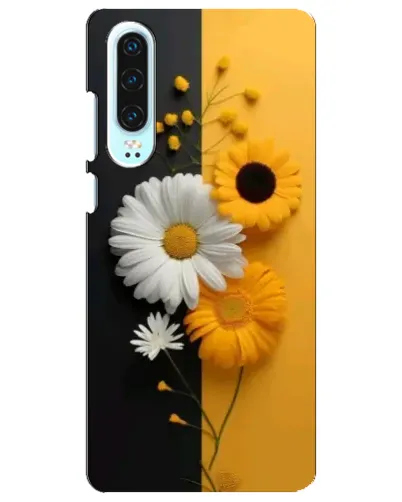 Чехол для Huawei P30 с картинкой «Подсолнух и ромашка» Чехол для Huawei P30 с картинкой «Подсолнух и ромашка»