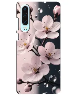 Чохол для Huawei P30 з картинкою «Ніжня сакура та краплі» Чохол для Huawei P30 з картинкою «Ніжня сакура та краплі»