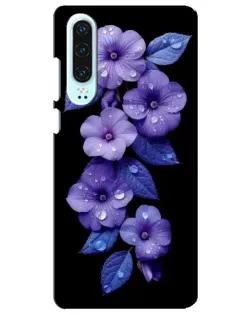 Чохол для Huawei P30 з картинкою «Фіолетові квіти з росою» Чохол для Huawei P30 з картинкою «Фіолетові квіти з росою»