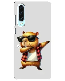 Чохол для Huawei P30 з картинкою «Капібара репер даб» Чохол для Huawei P30 з картинкою «Капібара репер даб»