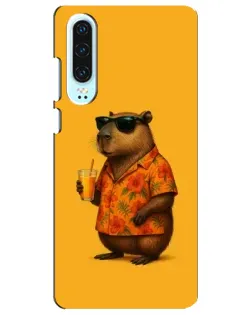 Чохол для Huawei P30 з картинкою «Капібара на відпочинку» Чохол для Huawei P30 з картинкою «Капібара на відпочинку»