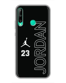 Чехол для Huawei P40 Lite e с картинкой «Jordan Vertical»