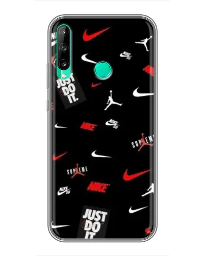 Чехол для Huawei P40 Lite e с картинкой «Nike Mix Pattern»