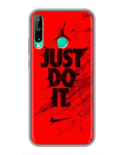 Чехол для Huawei P40 Lite e с картинкой «Nike Just Do It»