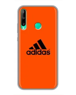 Чехол для Huawei P40 Lite e с картинкой «Adidas Ukraine»