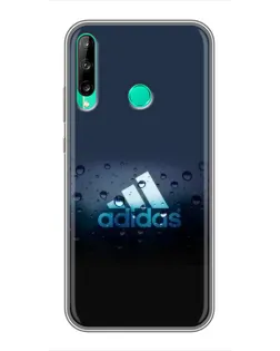 Чехол для Huawei P40 Lite e с картинкой «Adidas Water Drops»