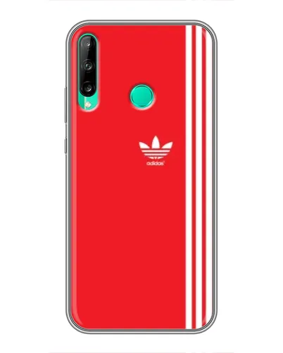 Чехол для Huawei P40 Lite e с картинкой «Красный минимализм Adidas» Чехол для Huawei P40 Lite e с картинкой «Красный минимализм Adidas»
