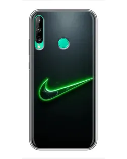 Чохол для Huawei P40 Lite e з картинкою «Неоновий контур Nike» Чохол для Huawei P40 Lite e з картинкою «Неоновий контур Nike»